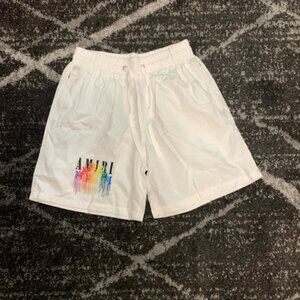 Amiri Multi Color Drip Shorts Men’s Large, Medium, Small